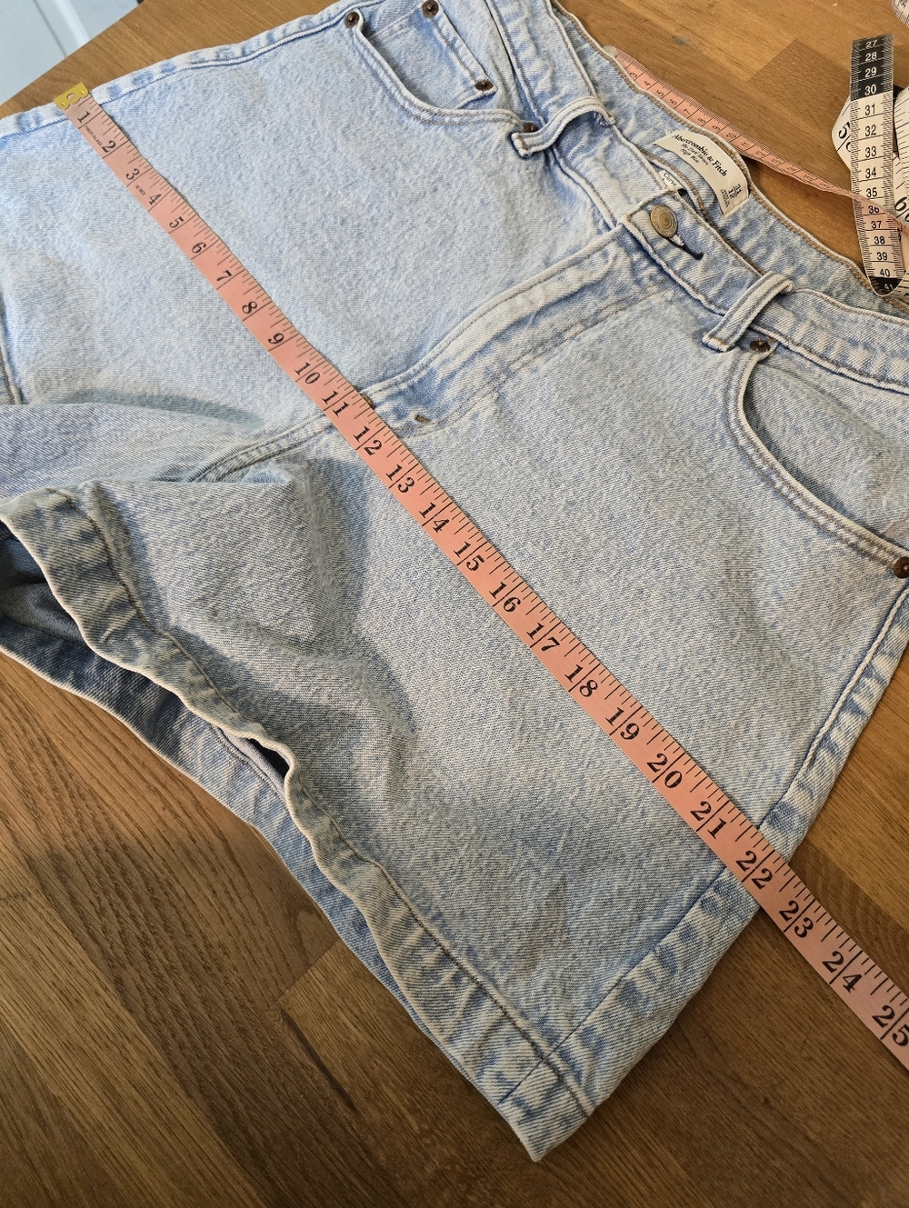 Abercrombie & Fitch Curve Love The Dad Short High Rise 31/12 - Picture 8 of 14